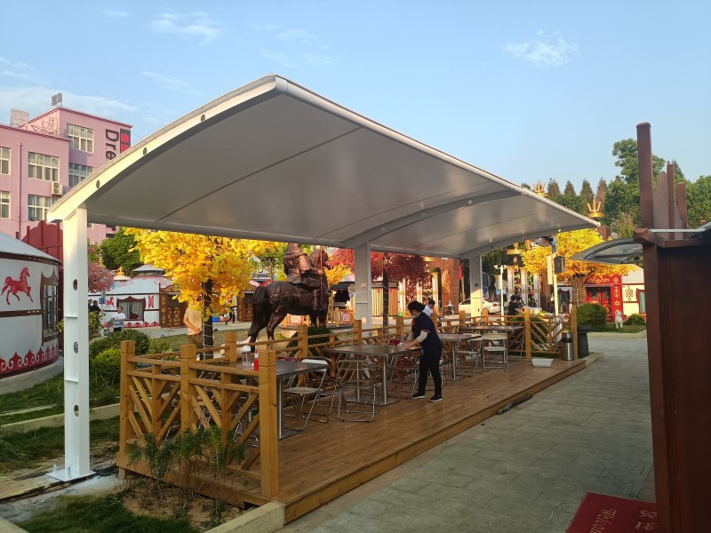 羊伙计烤全羊餐厅景观膜结构